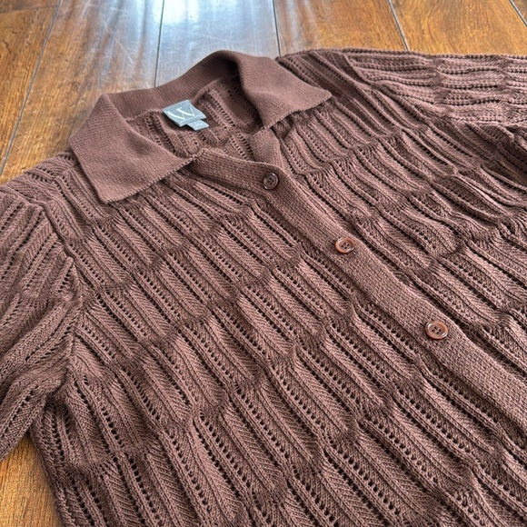 Worthington Brown Knit Sweater - Picture 5 of 5
